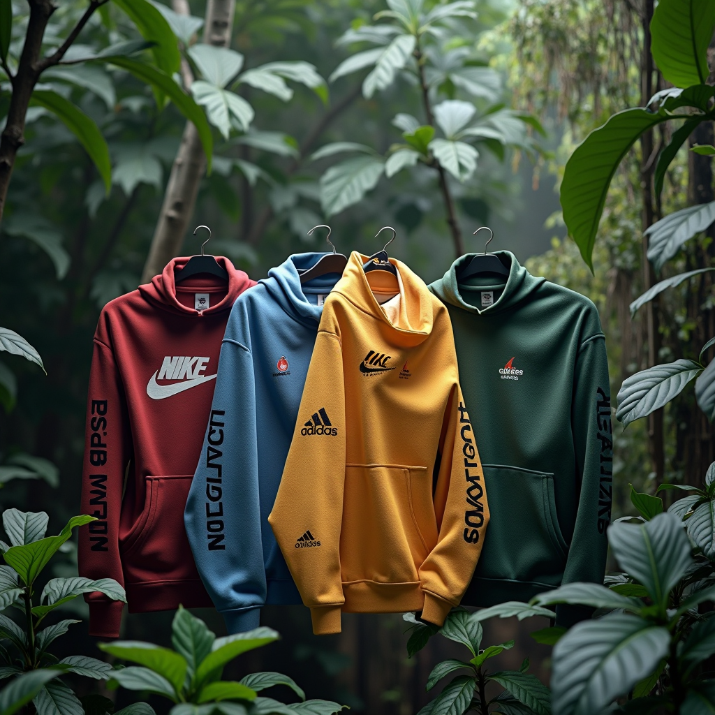 Lot de 30 mix pull Nike Adidas Champion