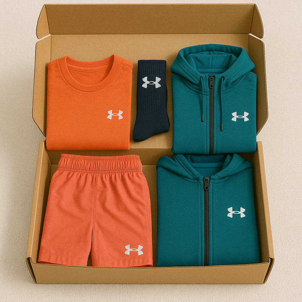 Box full Under Armour