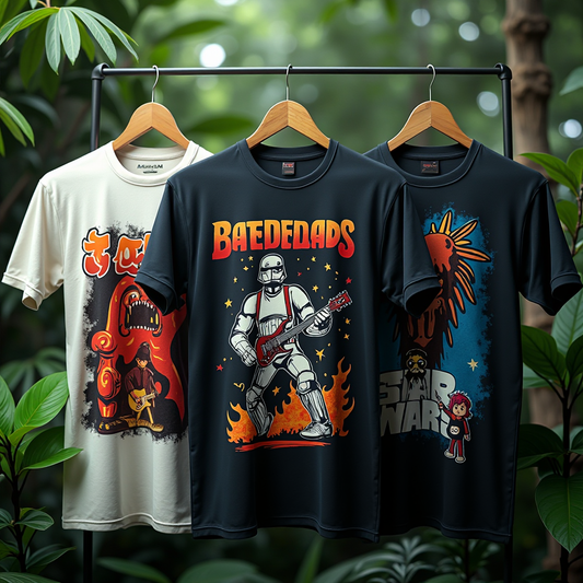 Lot de 30 T-shirts Crazy prints
